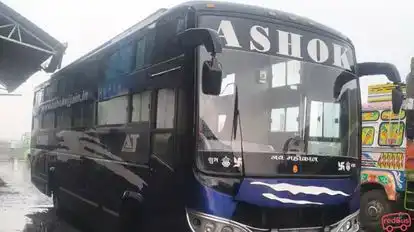 Ashok Travels Ujjain Bus-Side Image