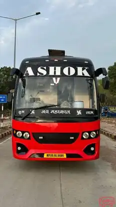 Ashok Travels Ujjain Bus-Front Image