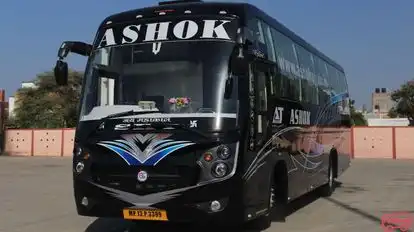 Ashok Travels Ujjain Bus-Front Image