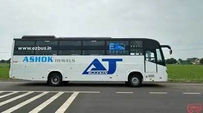 Ashok Travels Ujjain Bus-Side Image