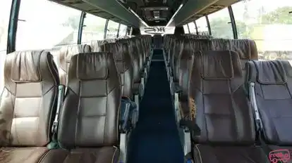 P K Travels Bus-Seats layout Image