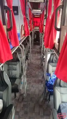 P K Travels Bus-Seats layout Image