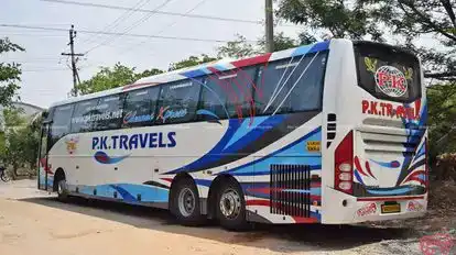 P K Travels Bus-Side Image