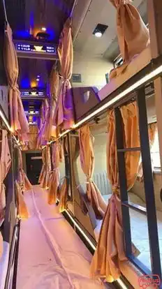 P K Travels Bus-Seats layout Image