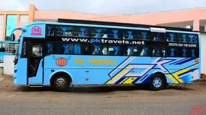 P K Travels Bus-Side Image