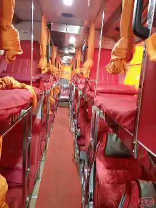 Manish Travels Bus-Seats layout Image