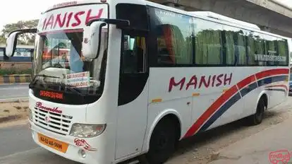 Manish Travels Bus-Front Image