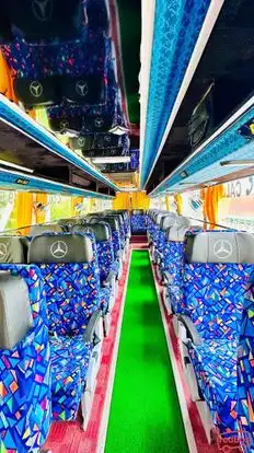 Raj travels Bus-Seats layout Image