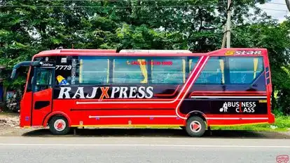Raj travels Bus-Side Image