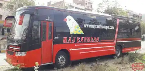 Raj travels Bus-Front Image