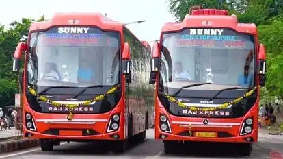 Raj travels Bus-Front Image
