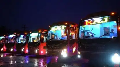 Raj travels Bus-Front Image