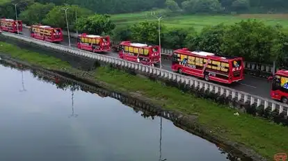 Raj travels Bus-Side Image