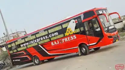 Raj travels Bus-Front Image