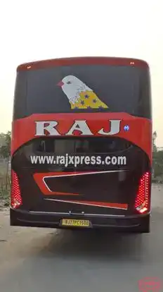 Raj travels Bus-Front Image