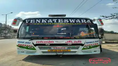 Venkateswara tours and travels Bus-Front Image