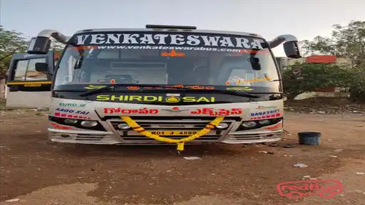 Venkateswara tours and travels Bus-Front Image