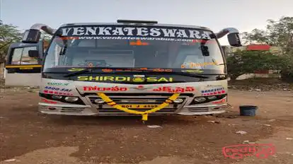 Venkateswara tours and travels Bus-Front Image