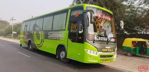Sharma travels Bus-Front Image