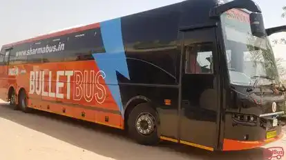 Sharma travels Bus-Side Image