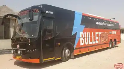Sharma travels Bus-Side Image