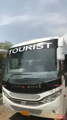 Sharma travels Bus-Front Image