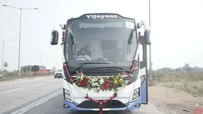 Vijayant Travels Bus-Front Image