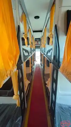 Vijayant Travels Bus-Seats layout Image