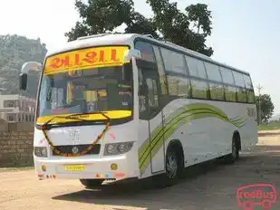Asha Travels  Bus-Front Image