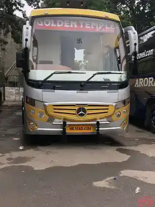 Golden Temple Express Volvo Bus-Front Image