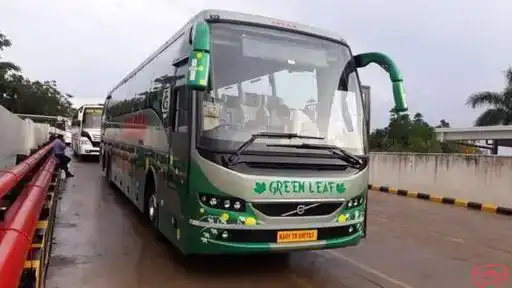 Golden Temple Express Volvo Bus-Front Image