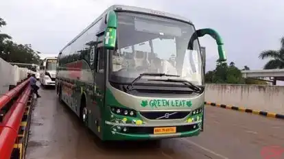 Golden Temple Express Volvo Bus-Front Image