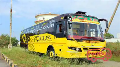 Go Tour Travels and Holidays Bus-Front Image
