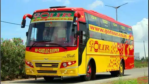 Go Tour Travels and Holidays Bus-Front Image