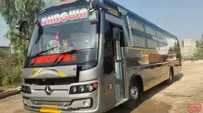 Bhagwati Travels and Tours Bus-Side Image