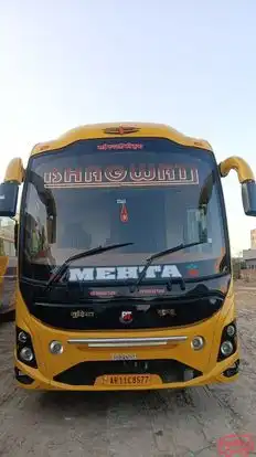 Bhagwati Travels and Tours Bus-Front Image