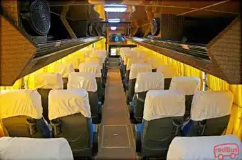 Meena tours and travels Bus-Front Image