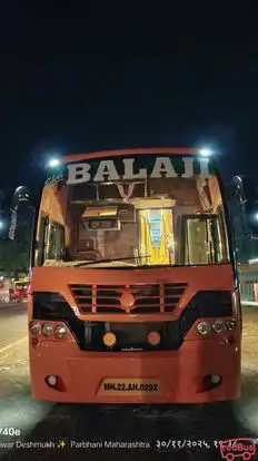 Shri balaji travels Bus-Front Image