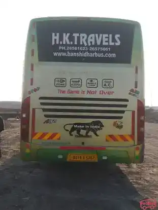 HK Hirani Travels Bus-Front Image