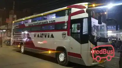 Tantia Travels and Cargo Bus-Front Image