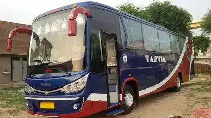 Tantia Travels and Cargo Bus-Front Image