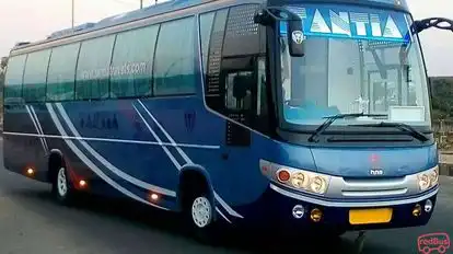Tantia Travels and Cargo Bus-Front Image