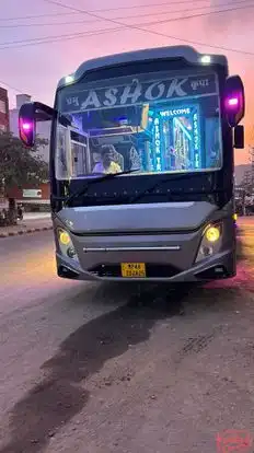 Ashok Travels Bus-Front Image