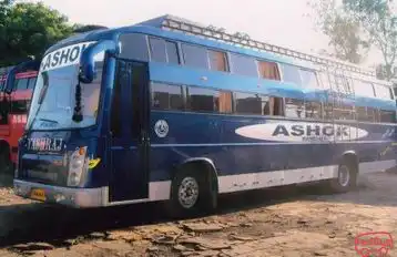 Ashok Travels Bus-Front Image