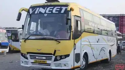 Vineet tours and travels Bus-Front Image