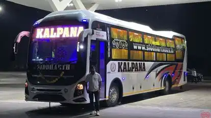 Kalpana Travels Bus-Front Image