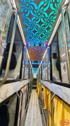 Kalpana Travels Bus-Seats layout Image