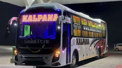 Kalpana Travels Bus-Front Image