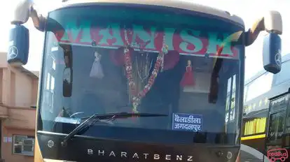 Manish Travels Bus-Front Image