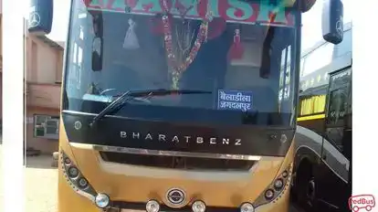 Manish Travels Bus-Front Image